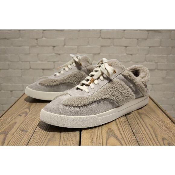 OluKai Shoes - OluKai KILEA HEU Tapa Lace Up Genuine Shearling Sneaker Womens Size 8.5 W Shoes